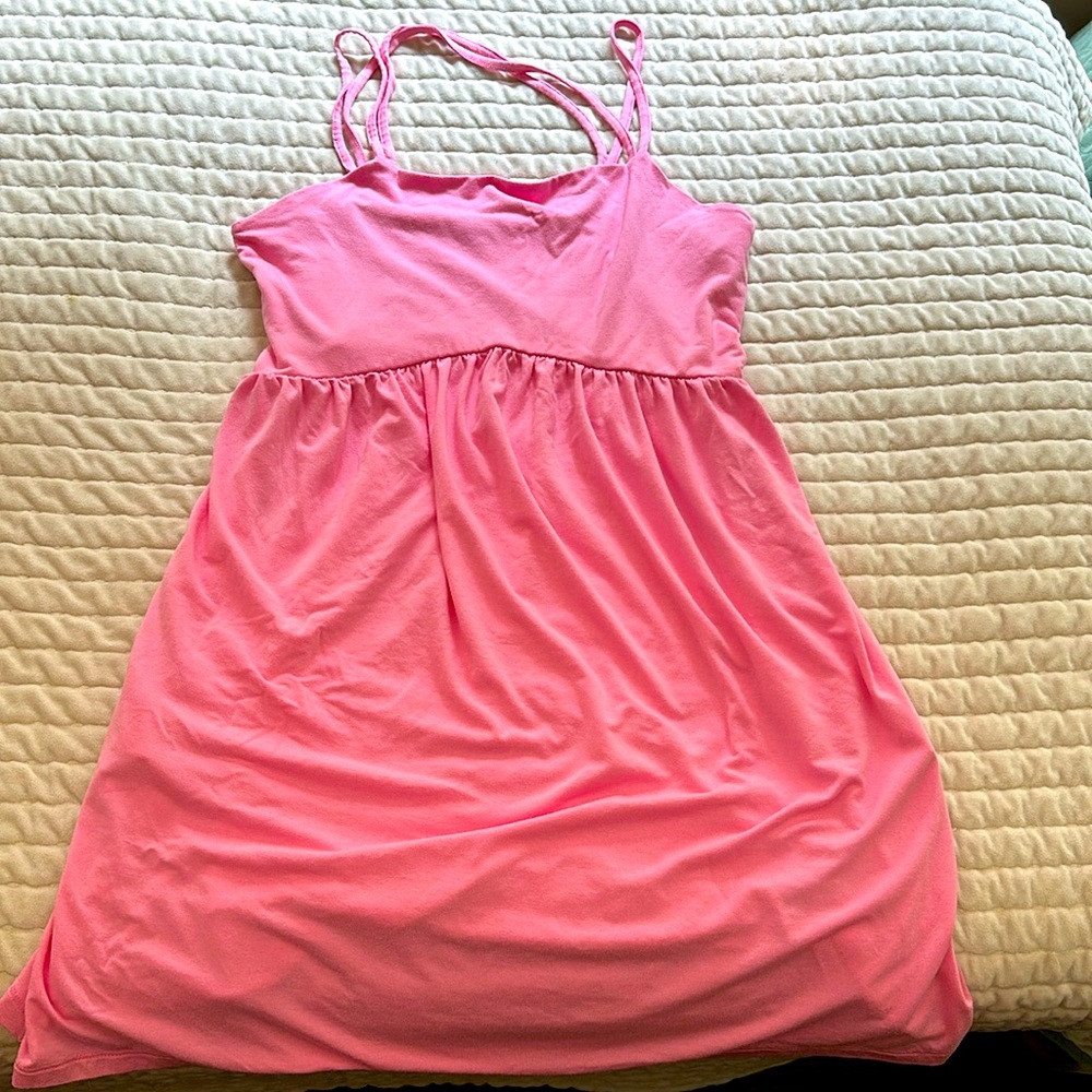 Strappy baby doll dress